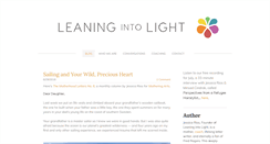 Desktop Screenshot of leaningintolight.com